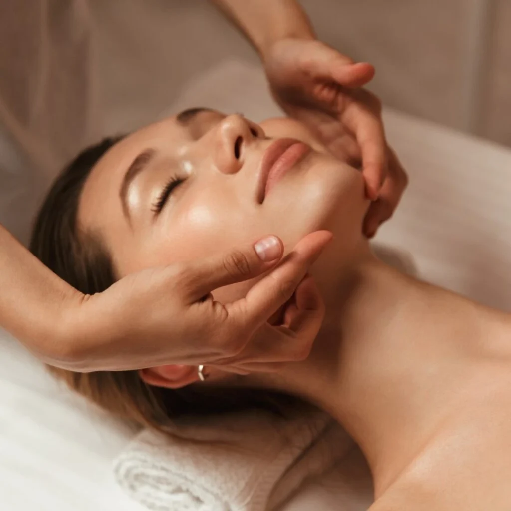 Masaż twarzy masaż Kobido salon kosmetyczny Wrocław